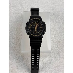 CASIO G-SHOCK GA-100CF-1A9 Camouflage Black Analog Digital Watch